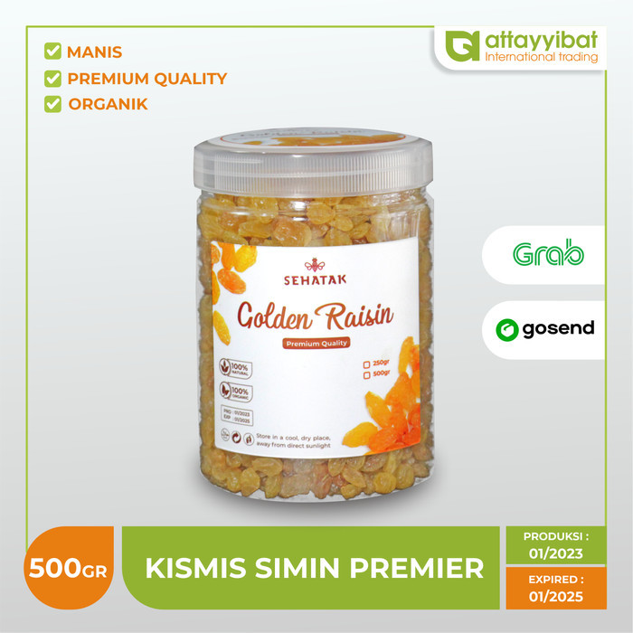 

Ready - Kismis Golden Raisin Premium Organik