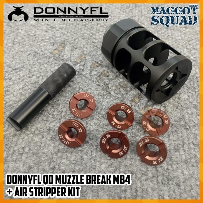 Donnyfl QD Muzzle Break M84 + Air Stripper Kit .177 .22 .25 (ebook)