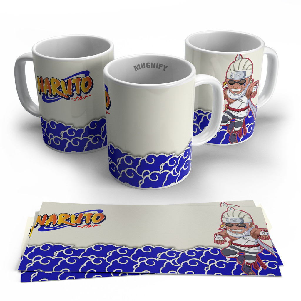 Gelas Mug Bergambar Naruto | Kado Hadiah Gelas Mug Kartun Naruto