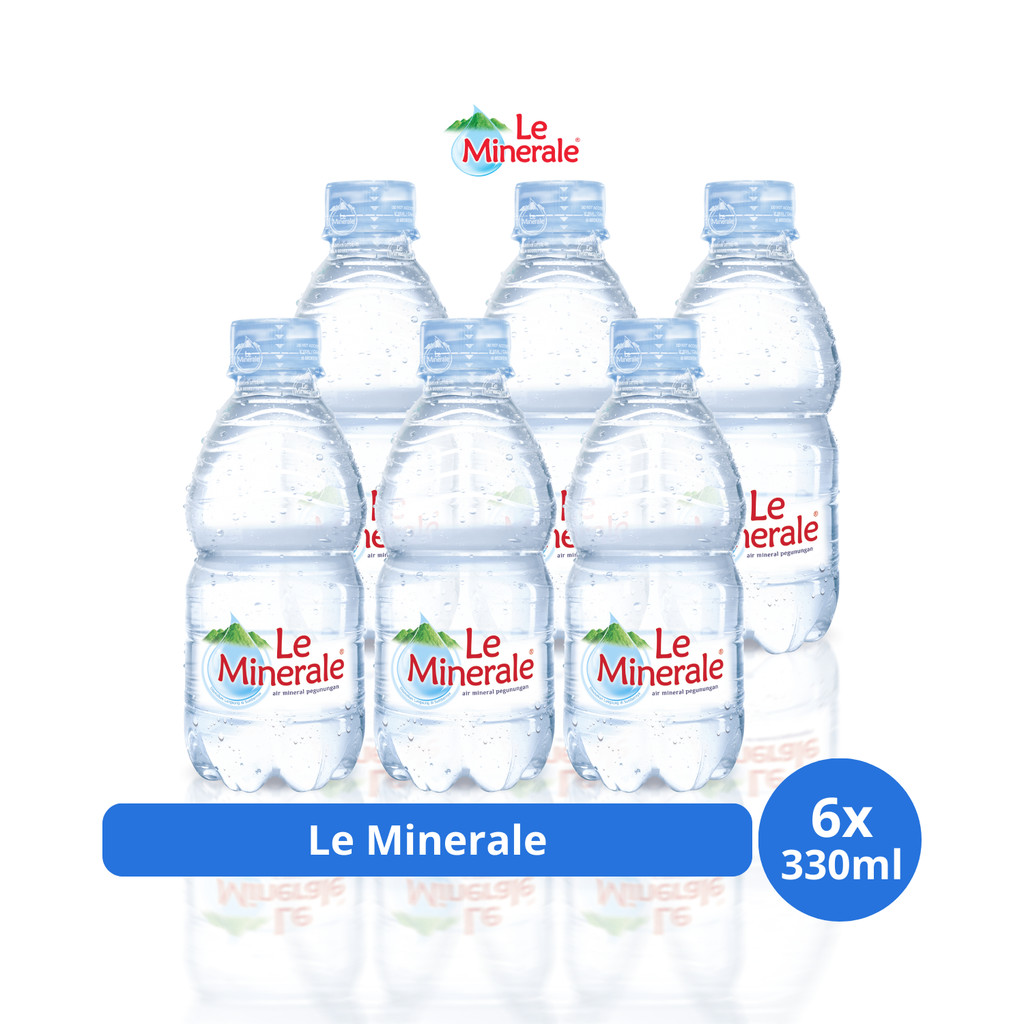 

Le Minerale 330ml x 6 pcs