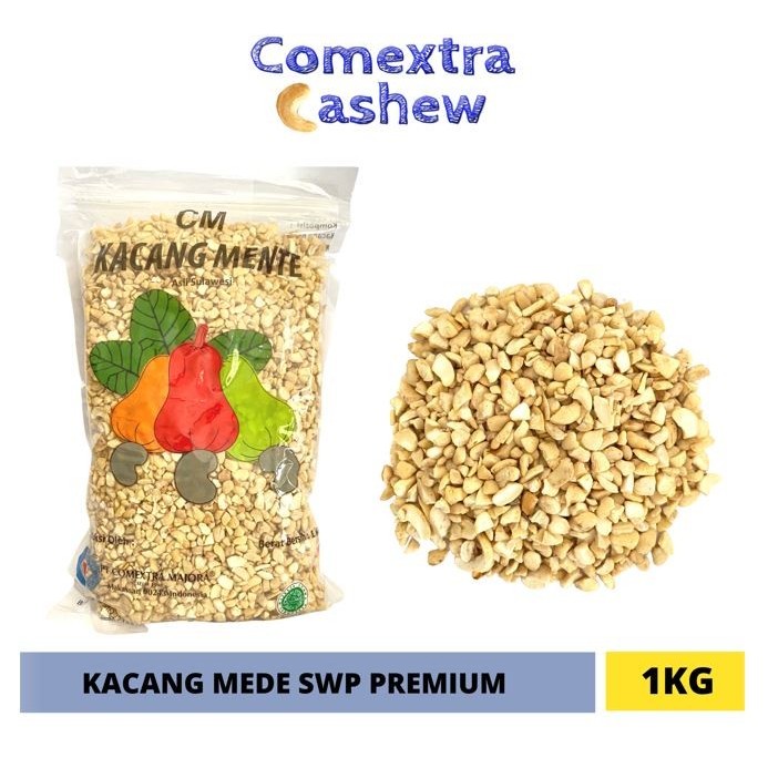 

Ready Kacang Mede Mentah Pecah Swp Premium 1 Kg - Sulawesi Cashew Mete