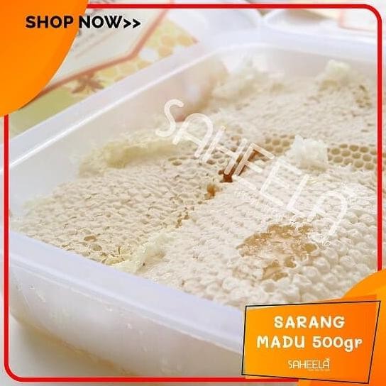 

Sarang Madu Murni Saheela Utuh 500gr [terbaik]