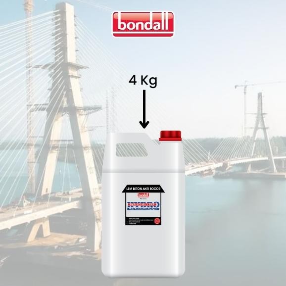 Ready Bondall Hydrocrete SBR Lem Beton Anti Bocor - 4 kg