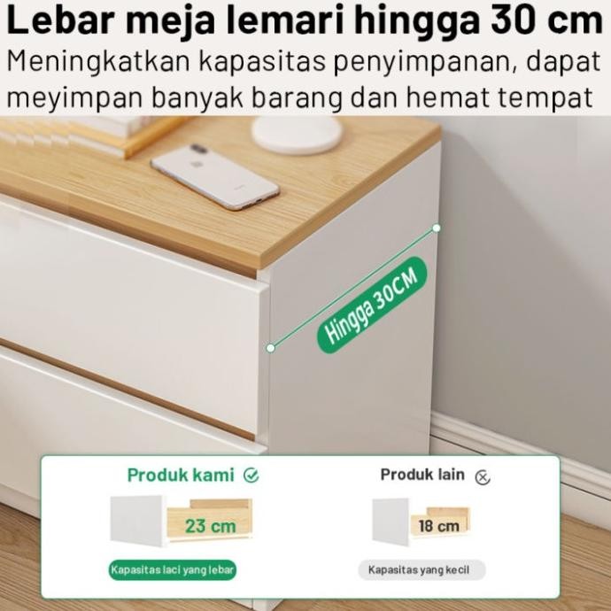MEJA NAKAS KAMAR TIDUR MINIMALIS MEJA SUDUT KAMAR TIDUR BEDSIDE TABLE