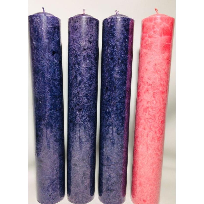 Lilin Advent Pilar Besar 30Cm