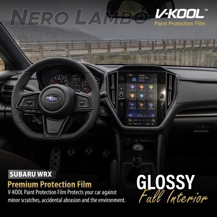 VKOOL PPF Interior Subaru WRX Lengkap + Doorcup Vkool