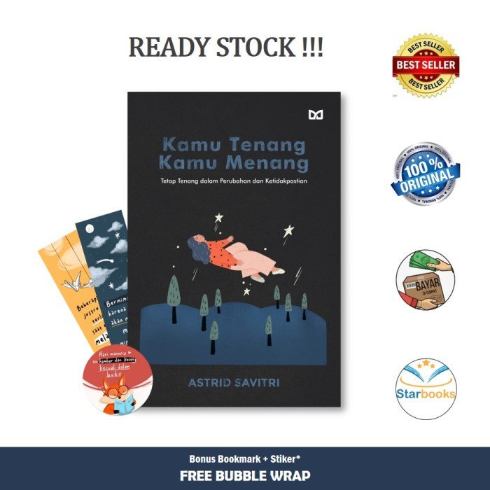 

Buku Kamu Tenang Kamu Menang By Astrid Savitri - Metamedia (Motivasi)