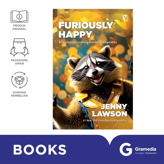 

Buku Furiously Happy (Jenny Lawson)
