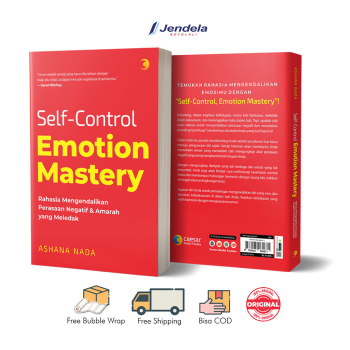 

Buku Self-Control Emotion Mastery Rahasia Mengendalikan Perasaan Negat