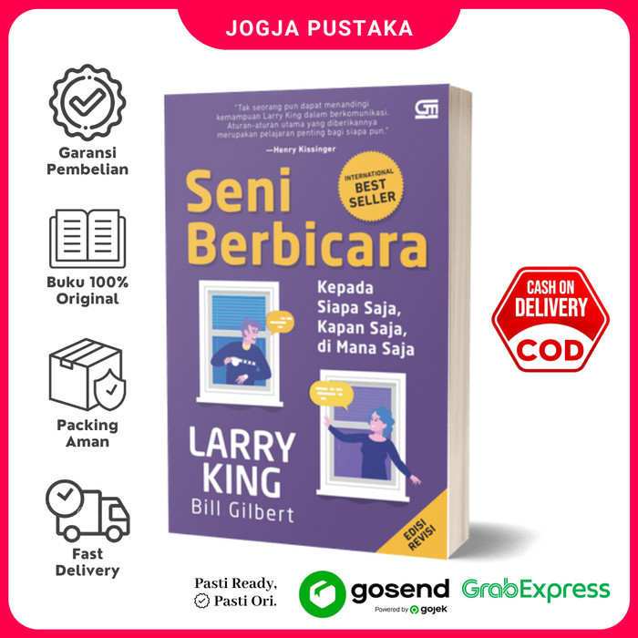 

Buku Seni Berbicara: Kepada Siapa Saja, Kapan Saja - Larry King