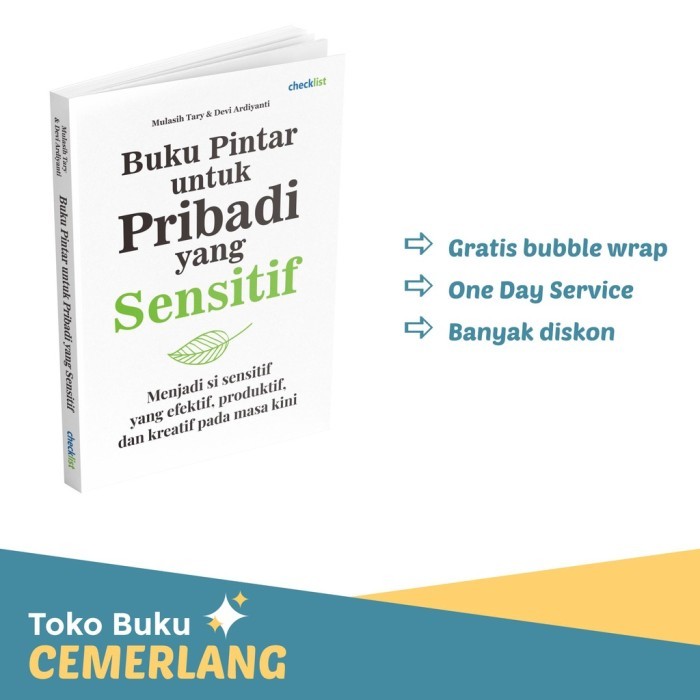 

Buku Pintar untuk Pribadi yang Sensitif