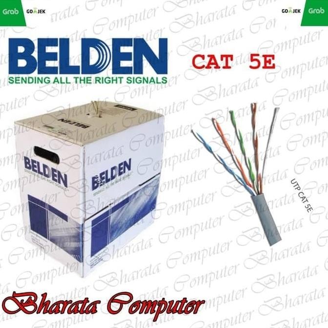 

Diskon! Kabel LAN UTP Belden Cat5 / Cat 5 / Cat5E made in USA 1583A SATU ROLL