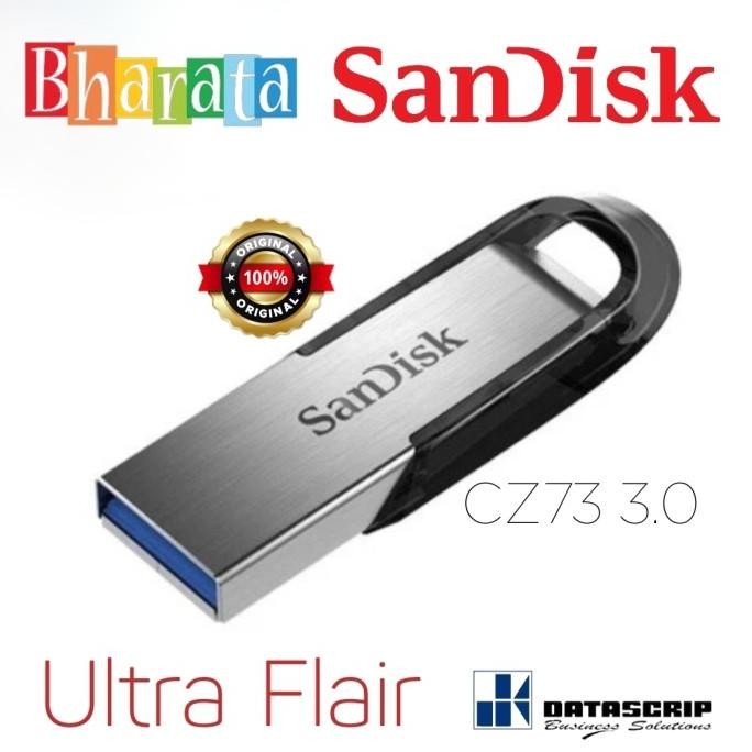 

Diskon! Flashdisk Ultra Flair 64 Gb CZ73 USB 3.0 Up to 150 Mbps Original