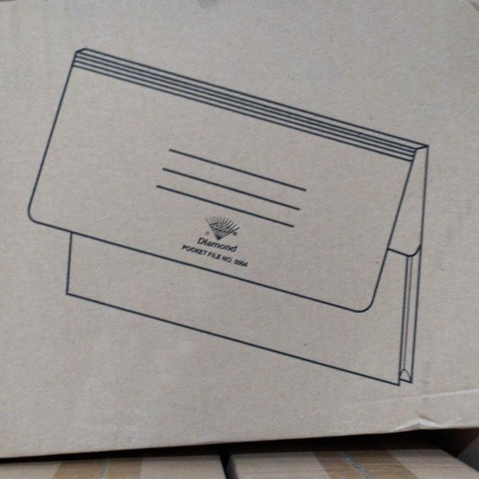 

Terlaris Map Diamond 5004 Pocket File. Ready Stok