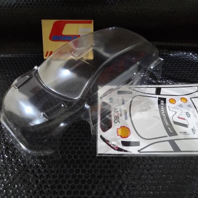 1/10 Polycarbonate RC Body Hyundai i20 Rally