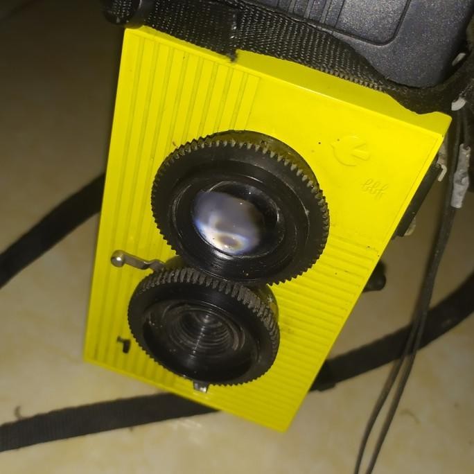 Kamera Twin Lens Reflect Tlr Blackbird Premium