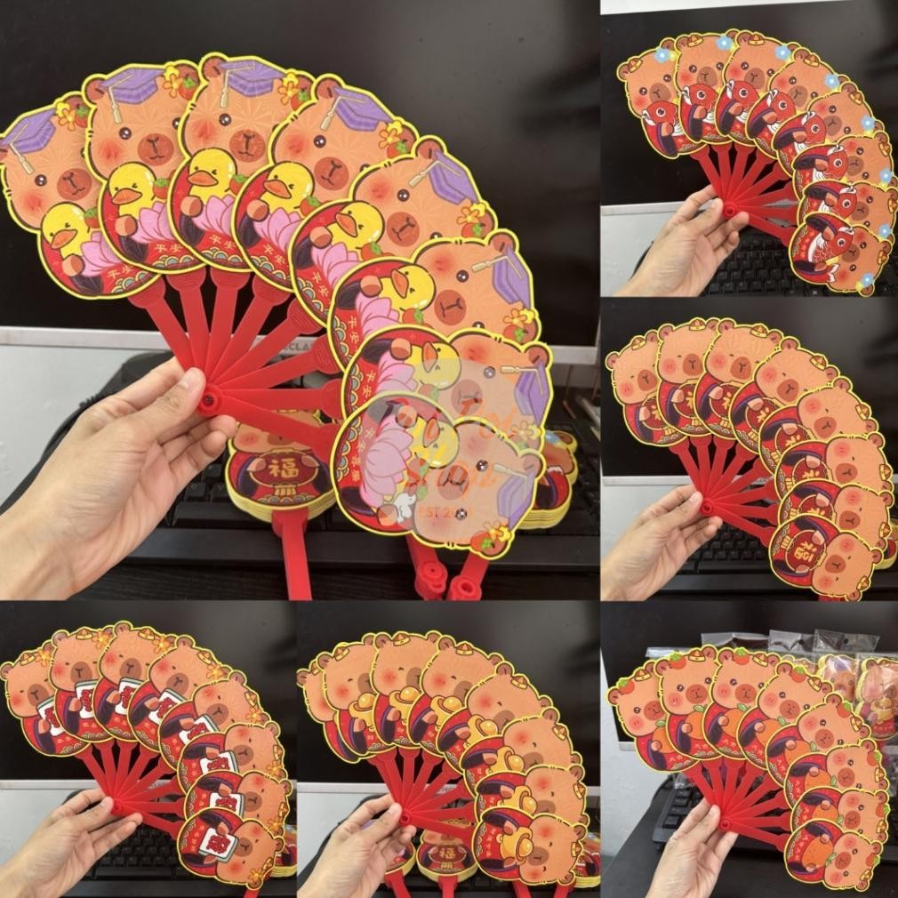 

Angpao Imlek 2025 Kipas Capybara Karakter 3D Imlek Premium Pendek CX 3D Shio Ular Angpau Ampau Hongbao Kartun Grosir Murah Tebal Motif Karakter Berkualitas Bahan Terbaik