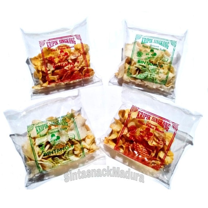

PROMO Keripik Singkong Kripik Madura Manding Sumenep Bintang 9