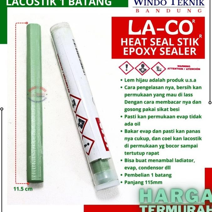 DISKON LACOSTIK PER BATANG | LEM EVAP KULKAS | LEM KULKAS BOCOR | LEM HIJAU