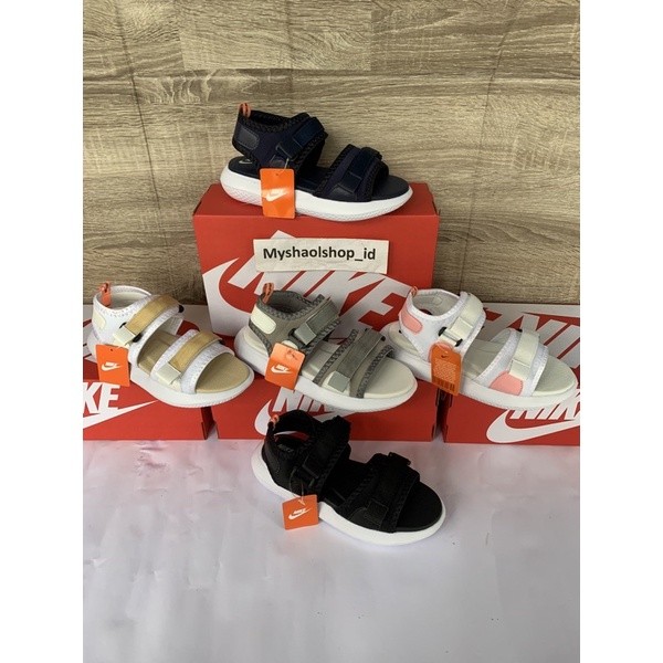 Flatshoes Nike Sandal Gunung Wanita Korean Style Kekinian Terbaru Sendal Traveling Pria Wanita Size