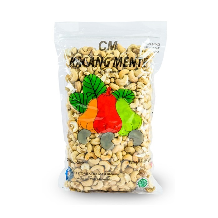 

STOK TERBATAS Kacang Mede Mentah Utuh DW Super 1 Kg - Sulawesi Cashew Mente / Mete