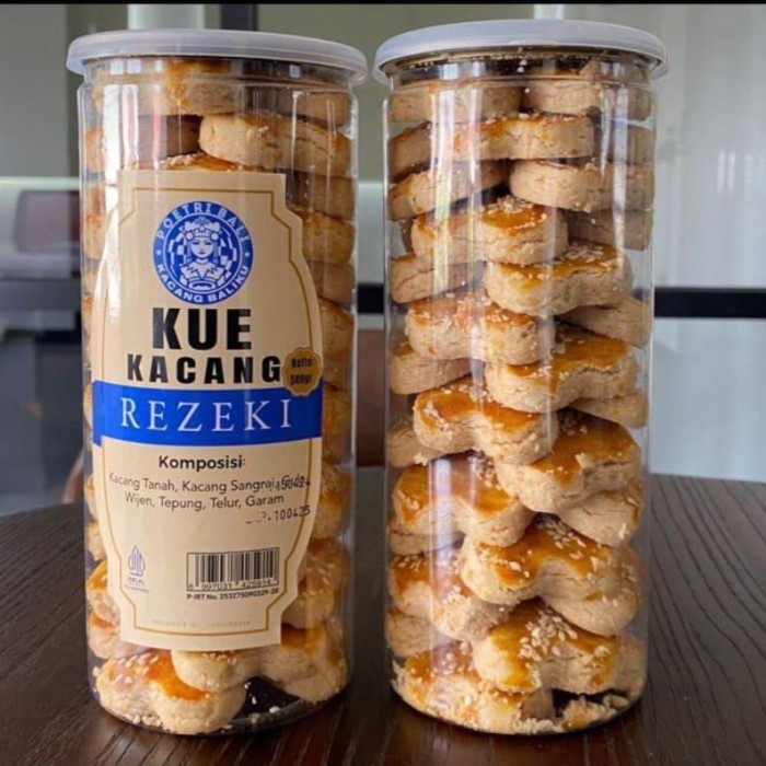 

SALE Kue kacang Poetri Bali Toples panjang