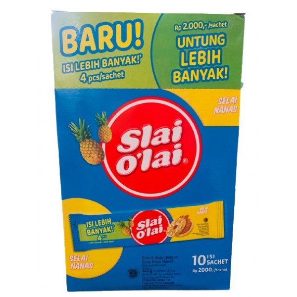 

MURAH Slai o'lai biskuit isi 4 [10pcs/Box]