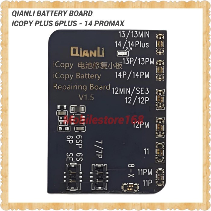 BOARD BATERAI QIANLI ICOPY PLUS FOR IPHONE 6 PLUS - 14 PROMAX