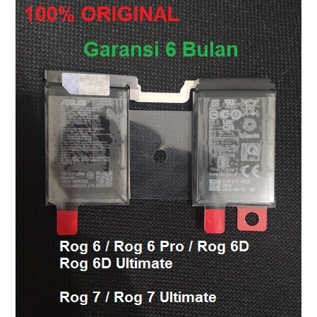 Asus Battery Rog 6 6d 6 Pro Rog Phone 7 Ultimate C21P2101 Original