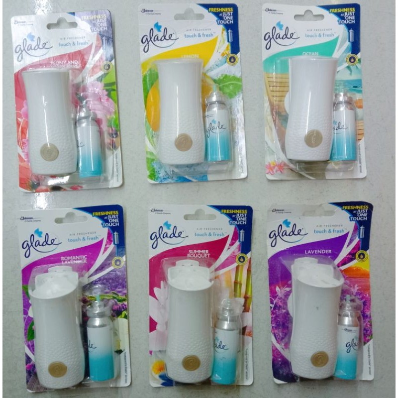 Pewangi Ruangan Glade Touch n Fresh Pengharum Ruangan dan Kamar Mandi