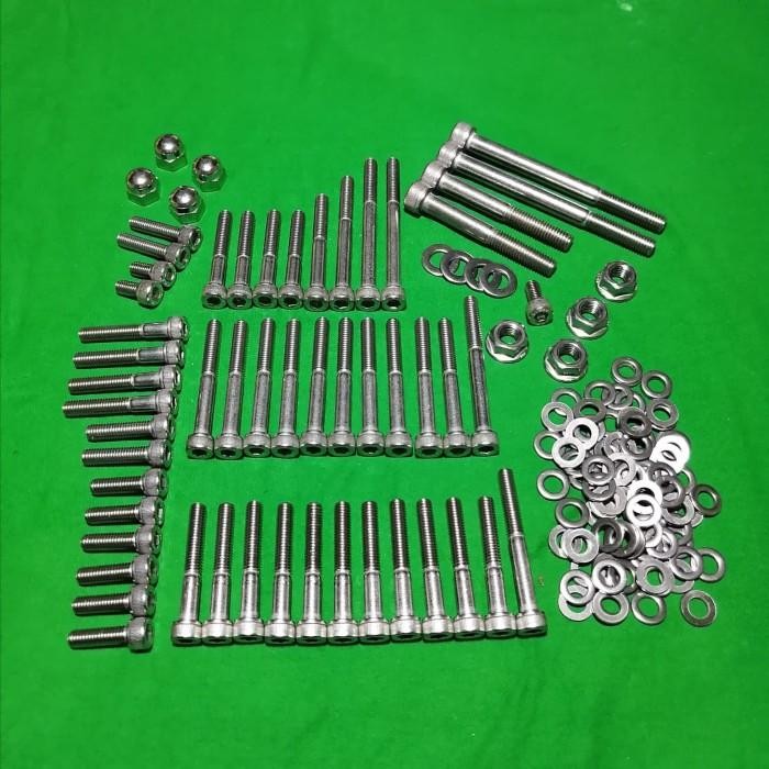 Baut L Stainless Fullset Mesin Tiger Revo