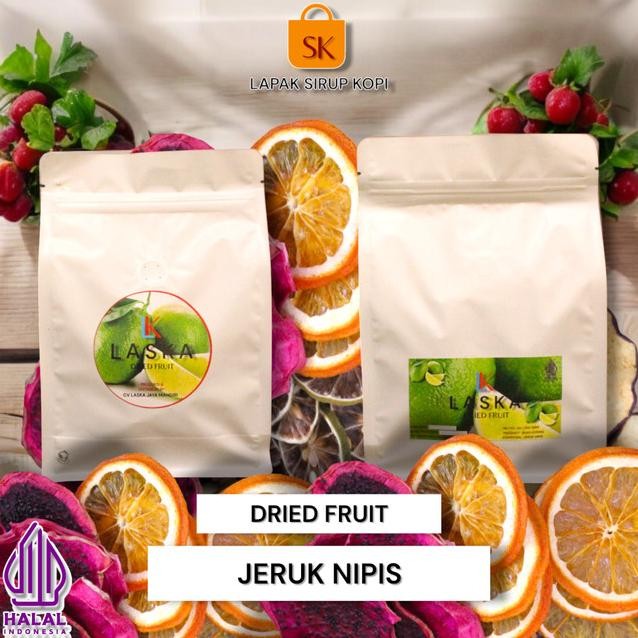 

Dried Fruit Slice 100 Grm - Buah Kering Slice-Garnish Buah