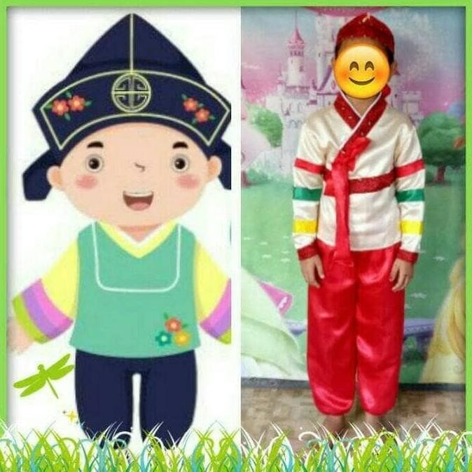 Kostum Hanbok Korea Anak Laki-Laki Import KALI