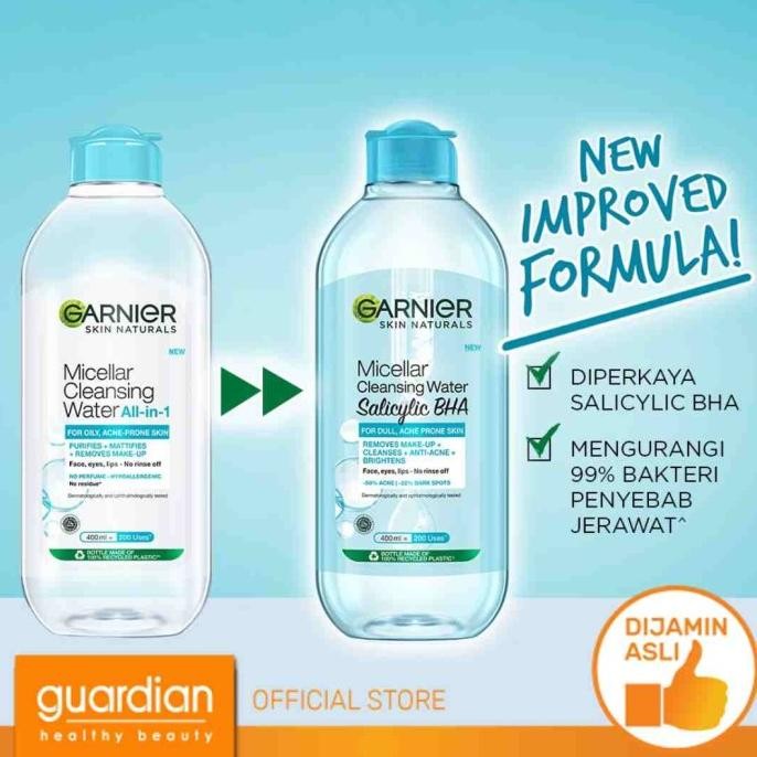 

BLUE- GARNIER MICELLAR WATER BLUE SALICYLIC BHA - SALICYLIC 400ML