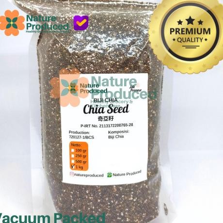 

Nature Produced Natural Chia Seed | 100G | 250G | 500 G| 1Kg