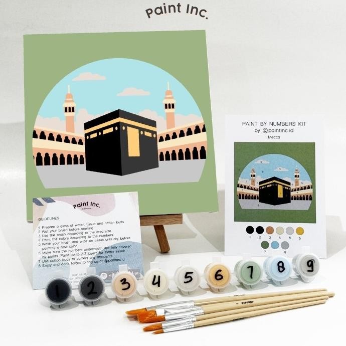 

Paint By Numbers Kit: Mecca | Paint Inc. Id | Painting Kit Harga Khusus