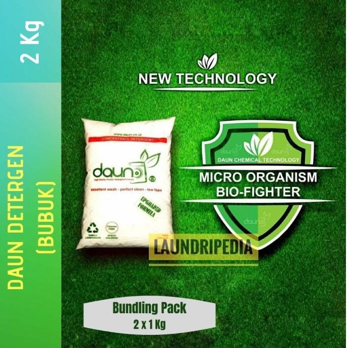 

detergen laundry daun detergent (paket) termurah