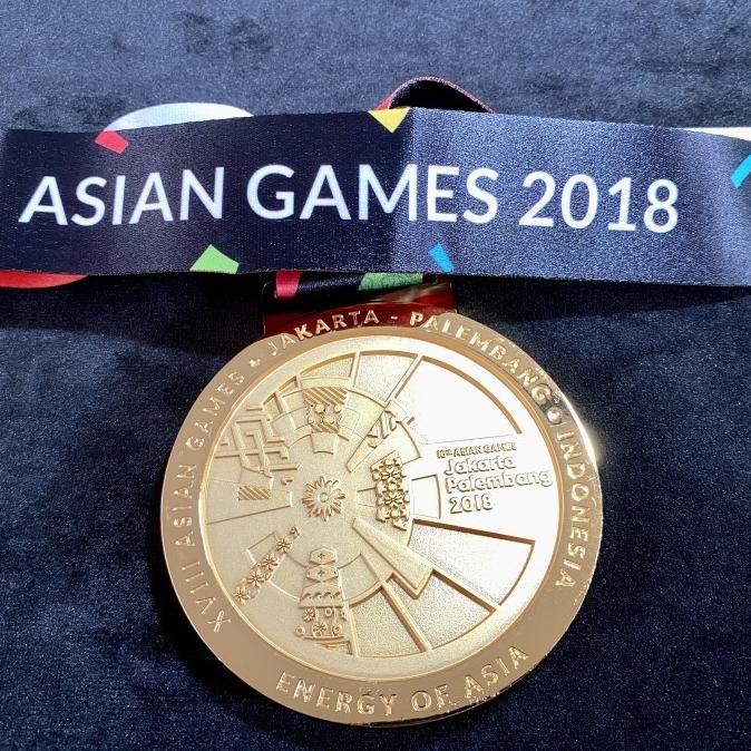 Medali Emas Asian Games 2018 Original/ Pajangan/ Hiasan Rumah Harga Spesial