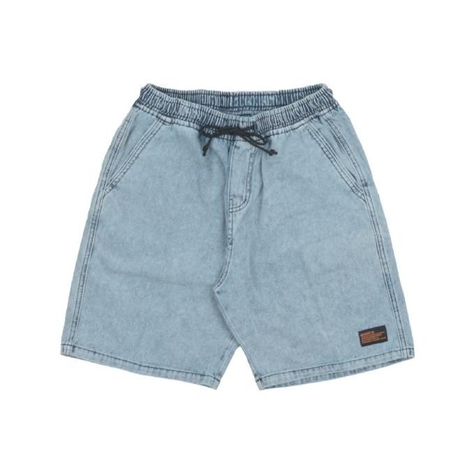 

BLUE- MICKOUT DENIM SHORTS "SHRONK" BLUE