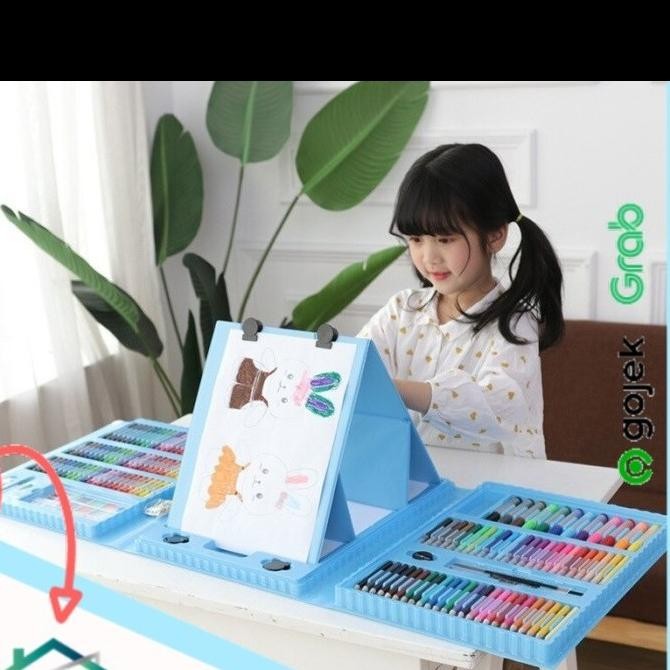 

1 Set Peralatan Menggambar / Alat Menggambar Anak Original Best Seller