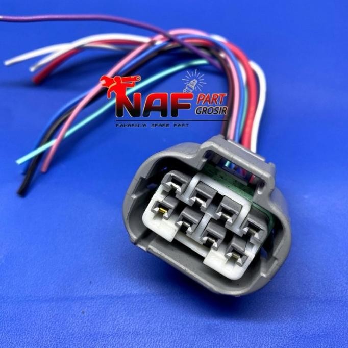 socket - SOCKET SOKET HEADLAMP LAMPU DEPAN TOYOTA PIN 8 LED INNOVA V Q VENTURER FORTUNER VRZ GR SRZ 