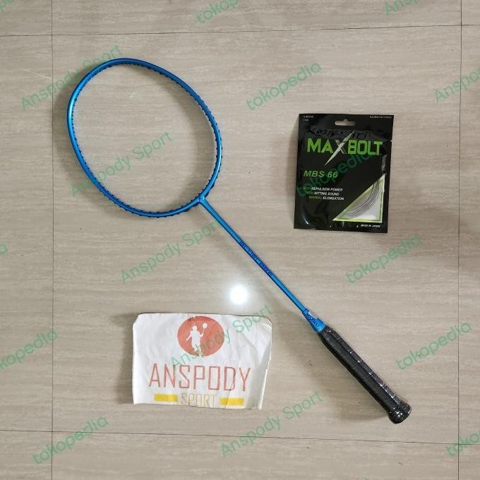 

BLUE- RAKET BADMINTON MAXBOLT BLUE FLARE / BLUEFLARE ORIGINAL KOREA