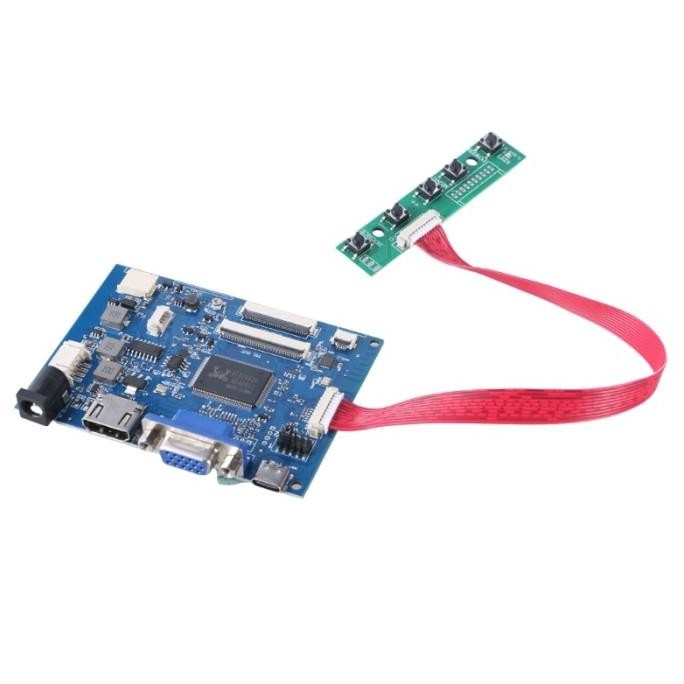 Touch Panel Board 40Pin Lvds 50Pin Ttl Lcd Screen Panel Driver Board Controller Mainboard Main Board