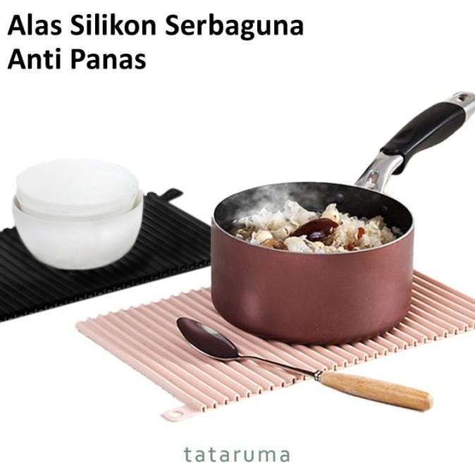 

sakura bundling isi 3pcs - alas silikon lentur serbaguna anti panas termurah