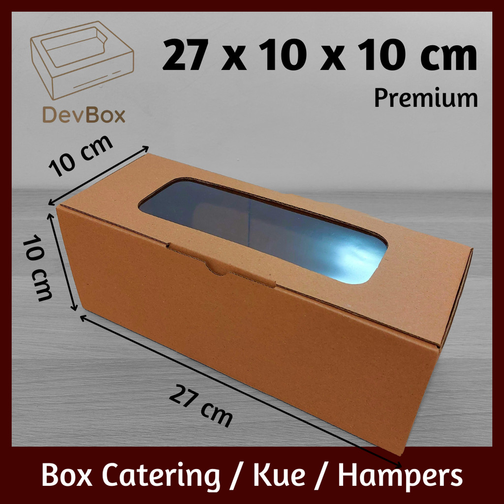 

Kardus Mika 27 x 10 x 10 cm | Kotak Makanan, Catering, Kue, Hampers, Hadiah | Model Pizza Tanpa Lakban