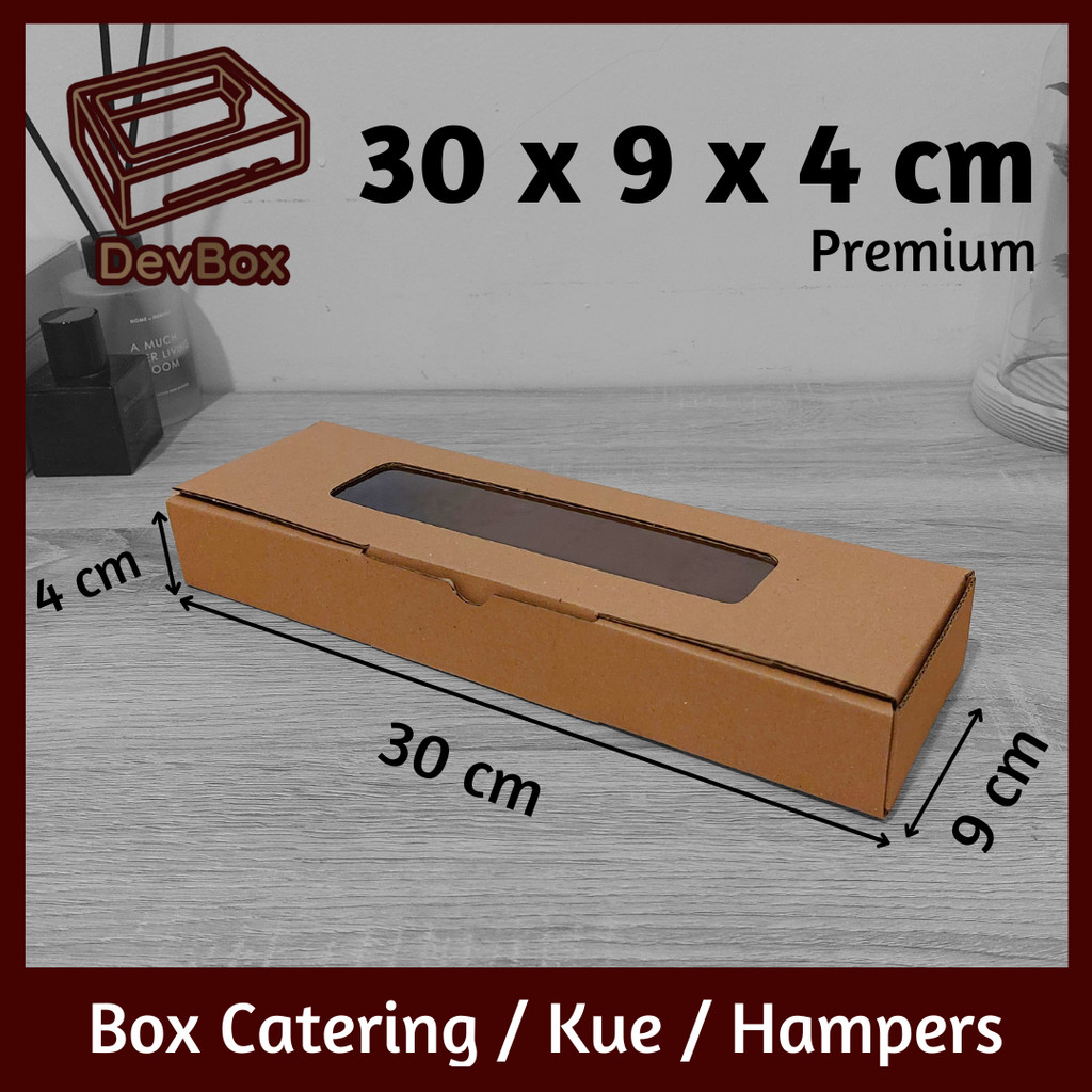 

Kardus Mika 30 x 9 x 4 cm | Kotak Makanan, Catering, Kue, Hampers, Hadiah | Model Pizza Tanpa Lakban
