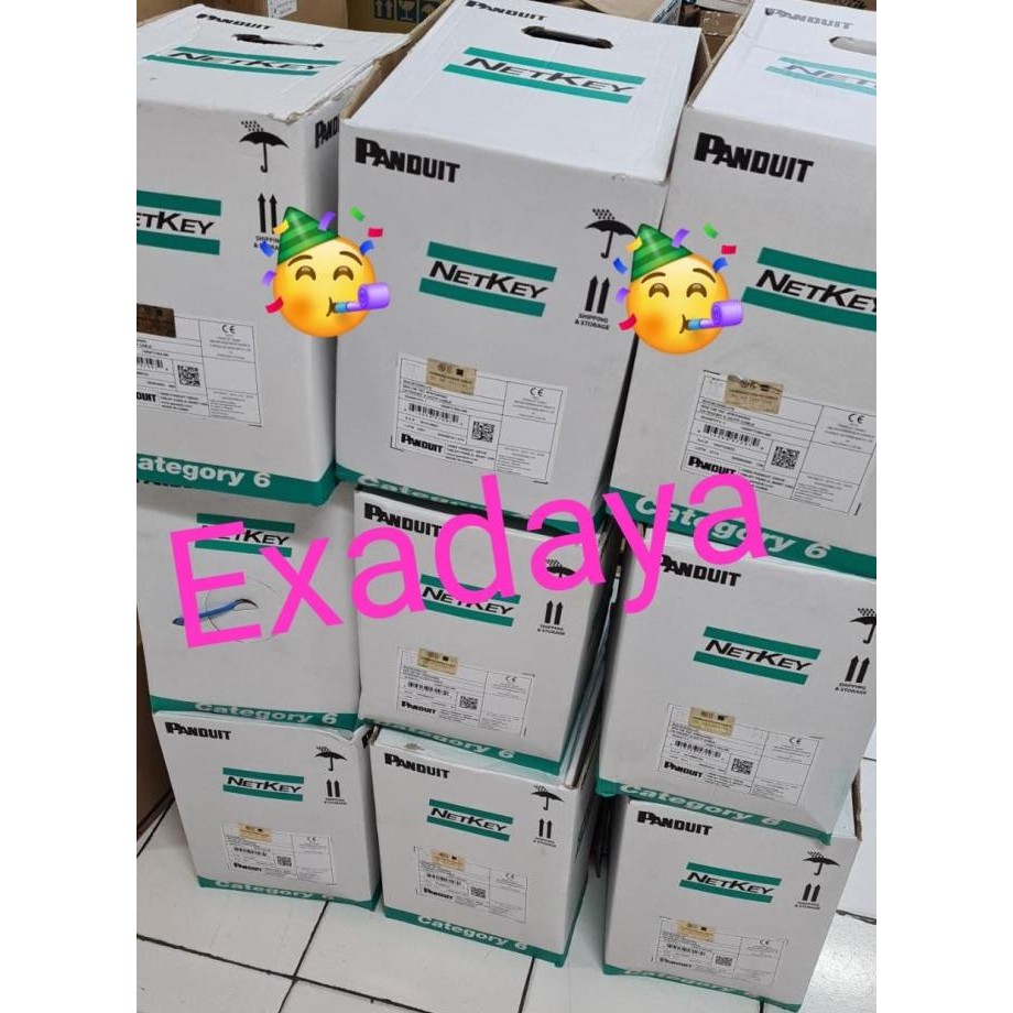 

BLUE- PANDUIT KABEL LAN UTP CAT6 / CAT.6 BLUE ( NETKEY NUC6C04BU-C )ORIGINAL