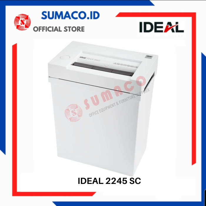 

TERMURAH - Penghancur Kertas / Paper Shredder IDEAL 2245 Strip Cut 20 Liter