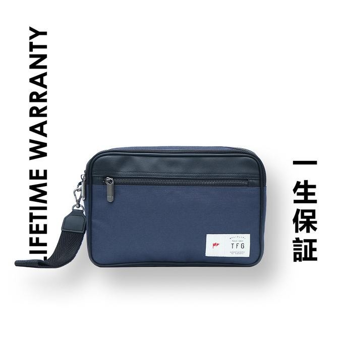 

BLUE- TFG POUCH CLUTCH TAS TANGAN UNISEX BOLD 417 BLUE LIFETIME WARRANTY