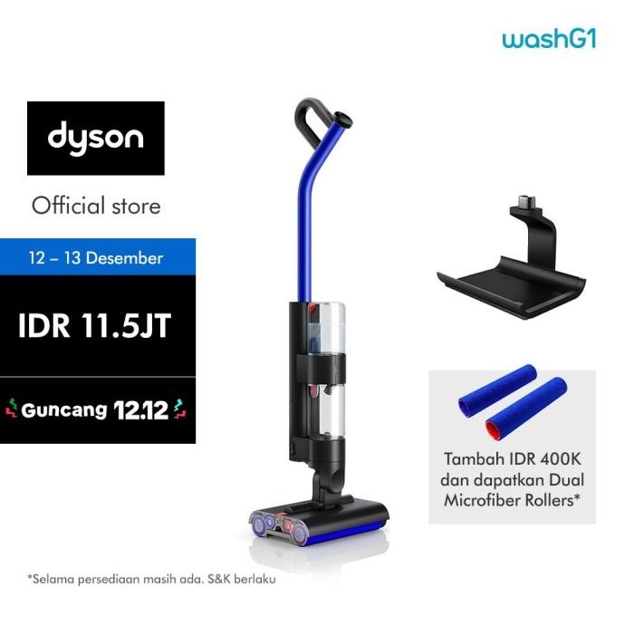 

BLUE- DYSON WASHG1 WET FLOOR CLEANER (ULTRA BLUE/MATT BLACK) - PENGEPEL LANTAI